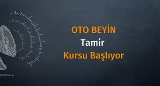 Oto Beyin Tamir Kursu Başlıyor! Oto Beyin Tamir Kursu Başlıyor!